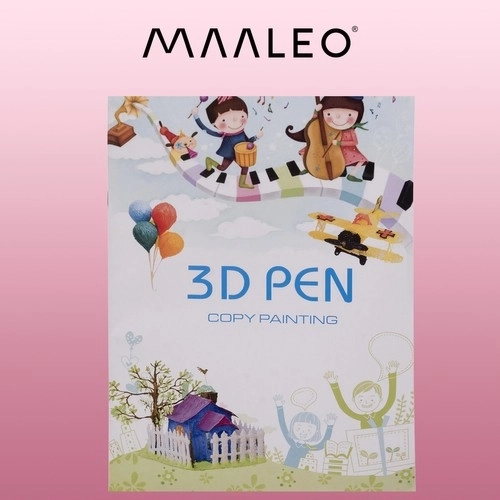 Livre de patrons pour stylo 3D Maaleo 22734