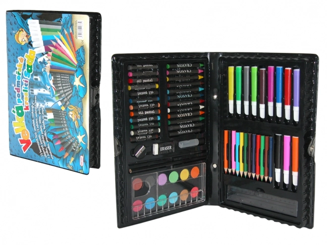 Valisette de fournitures artistiques 67 pcs