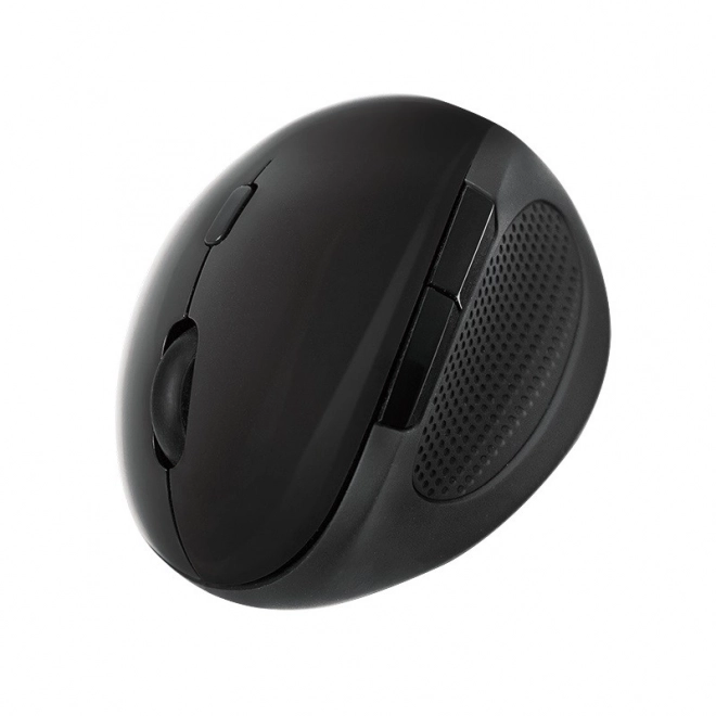 Souris optique ergonomique sans fil 2.4GHz 1600dpi noire