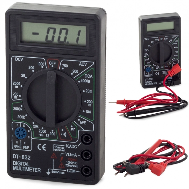 Multimètre numérique avec écran LCD