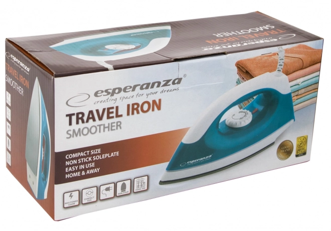Fer de voyage avec lisseur 1200w