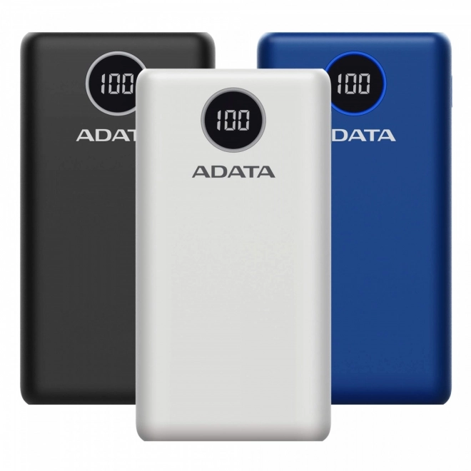 Powerbank P20000QCD 20000mAh blanc QC/PD