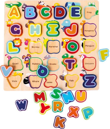 Un alphabet coloré qui apprend en s’amusant