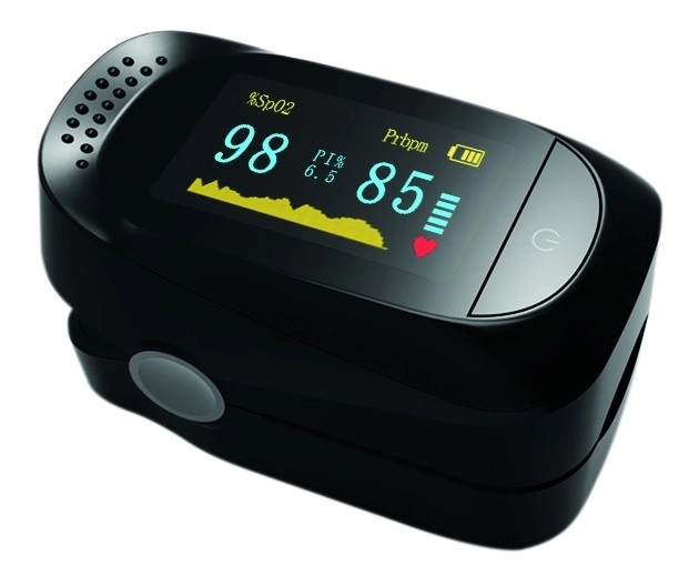 Oxymètre de pouls ORO-Pulse noir