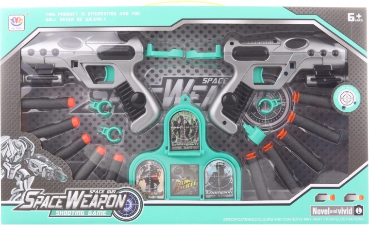 Deux pistolets pour un plaisir compétitif