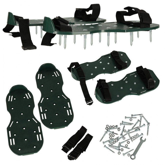 Aérateur déchaumeur chaussures de pelouse avec pointes pour gazon