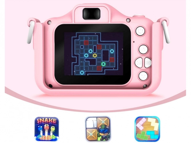 Appareil photo numérique pour enfants en forme de chat