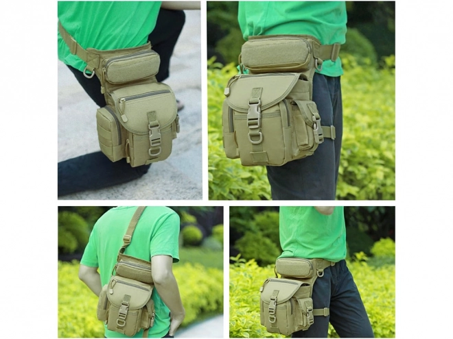 Sacoche tactique multifonction pour cuisse