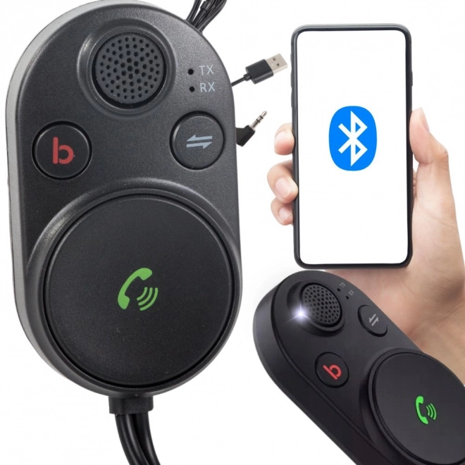 Adaptateur Bluetooth pour voiture avec renforcement des basses
