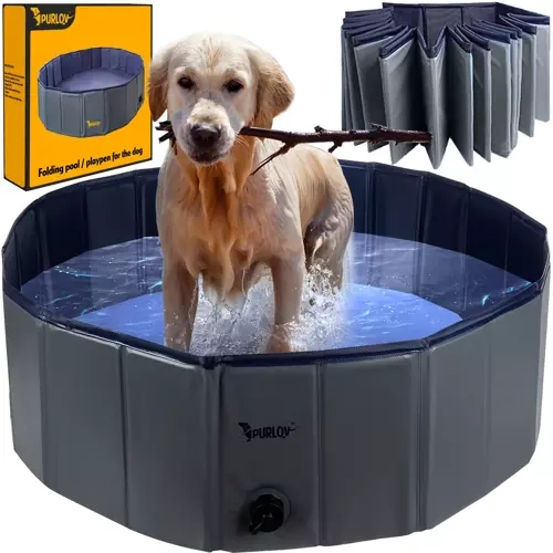 Piscine pliable/chenil pour chiens 100x30 Purlov 20929