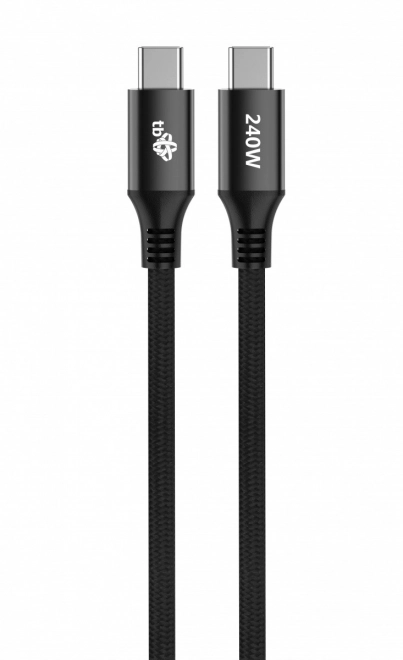Câble USB C - USB C 1m 240W noir