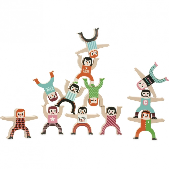 Vilac Figurines en bois acrobates