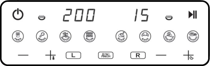 Chauffe puissant et 8 programmes