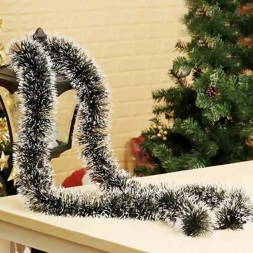 Guirlande de Noël avec imitation de neige 6 m Ruhhy 22310