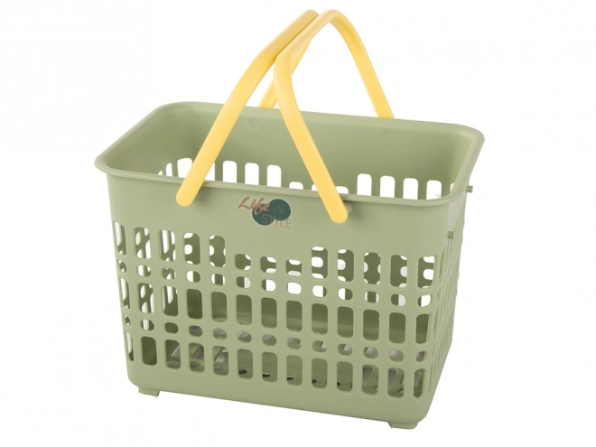 Panier d'achat pliable pratique