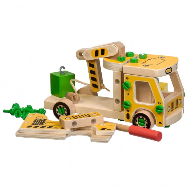 Grue en bois - set de construction Lucy & Leo