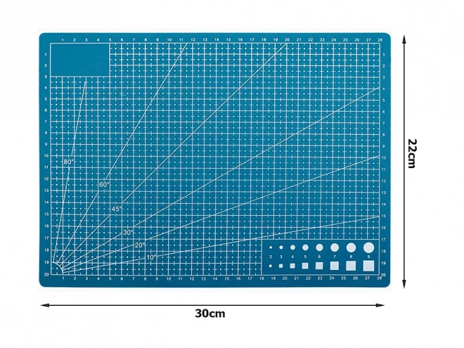 Tapis de découpe autoréparant double face A4
