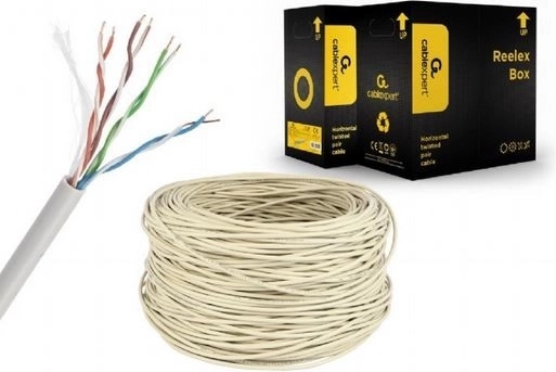 Câble UTP Cat 5e (CCA) 305 m gris