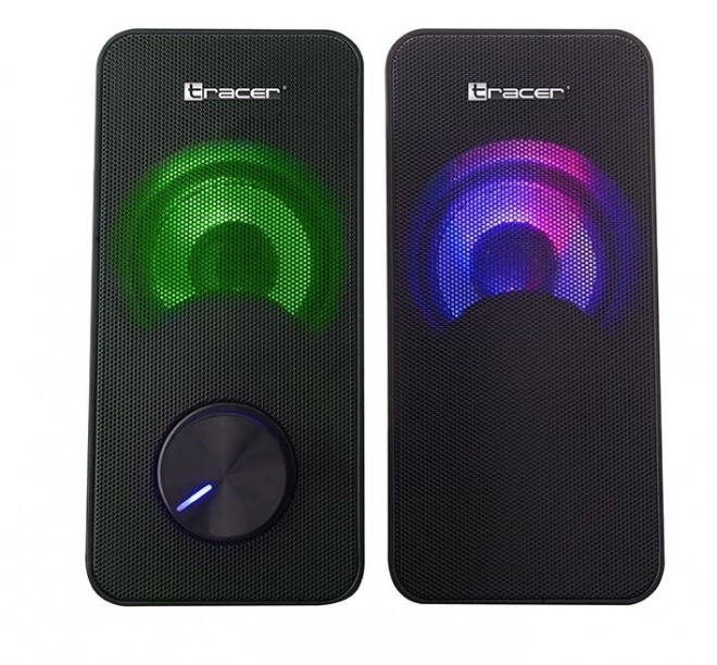 Haut-parleurs 2.0 Loop RGB USB