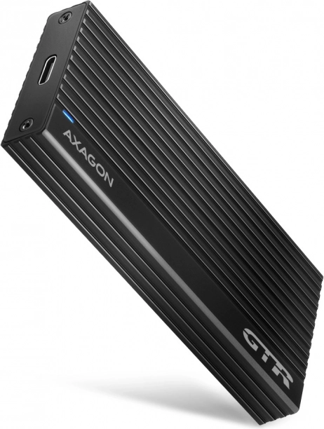 Boîtier externe en aluminium AXAGON USB-C 3.2 Gen 2 pour SSD M.2 NVMe