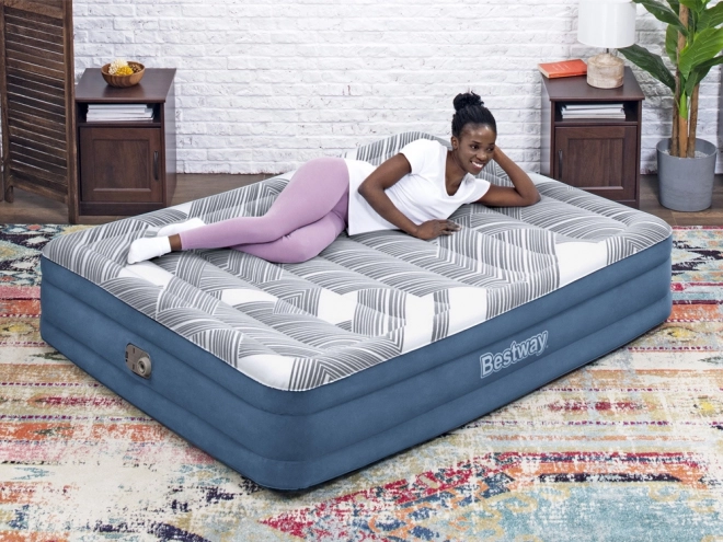 Matelas confortable Bestway 2s Queen 203x152x36cm avec pompe intégrée 6712Y