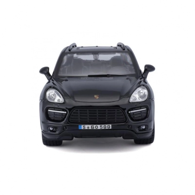 Modèle métallique Porsche Cayenne Turbo noir 1/24