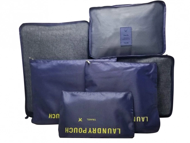 Organisateurs de voyage en filet pour bagage x6