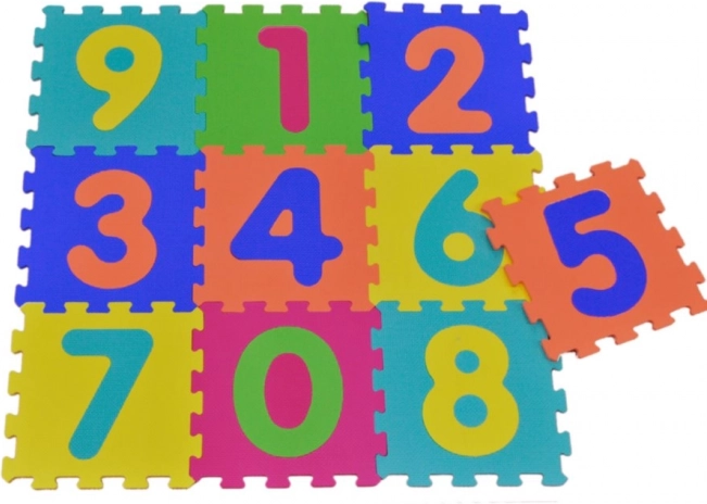 Puzzle en mousse avec chiffres pour enfants