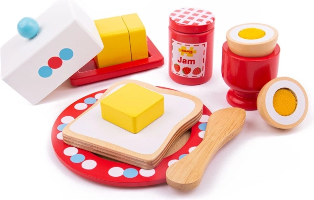 Coffret petit-déjeuner en bois Bigjigs Toys