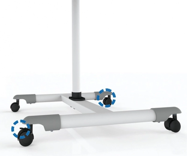 Déplacement fluide grâce à 4 roulettes