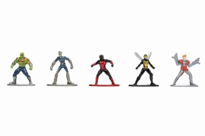 Figurines de collection Nano en métal de Marvel 20 pièces