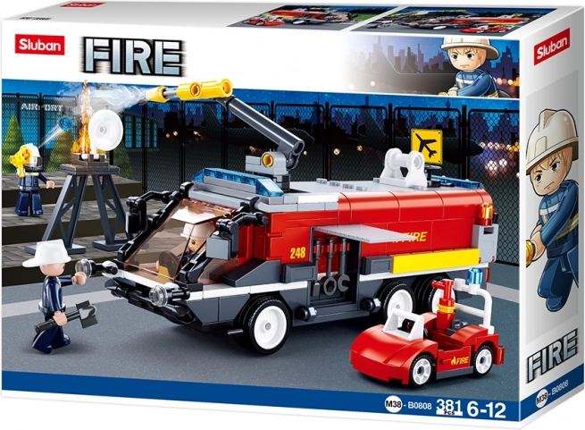 Sluban Camion de pompiers d’aéroport jeu de construction