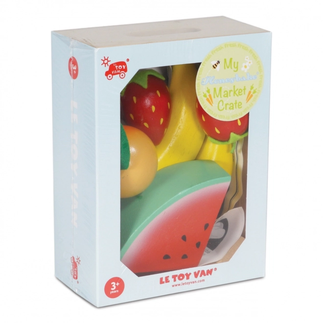 Le Toy Van Boîte avec des fruits