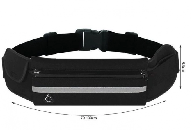 Ledvina - ceinture de course noire