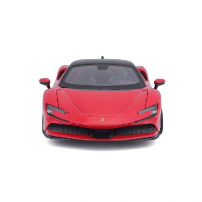 Bburago 1:24 Ferrari Top SF90 Stradale Rouge