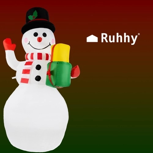 Ruhhy bonhomme de neige gonflable 22625