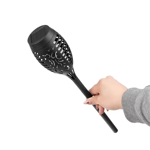 Garlov Lampe de Jardin Solaire - Torche, set de 4 pièces