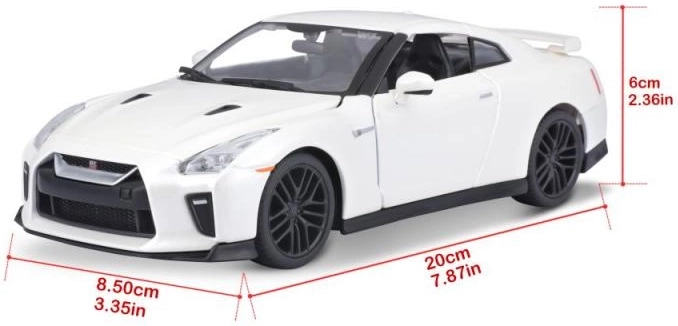 Échelle et dimensions authentiques