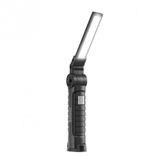 Lampe de chantier LED rechargeable avec tête réglable