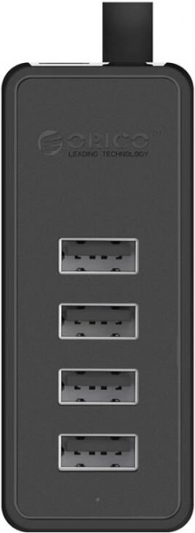 Adaptateur Hub USB Orico 4x USB 2.0 (noir)