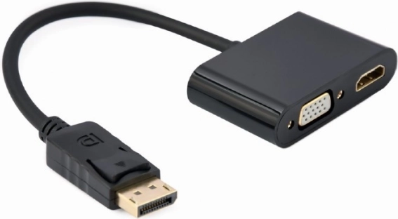 Adaptateur DisplayPort vers HDMI et VGA