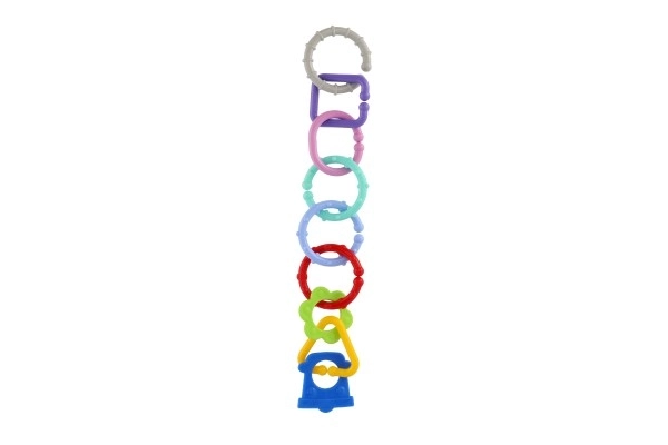 Chaîne/barrière 8 formes plastique en sachet 11x48x3cm 0m+
