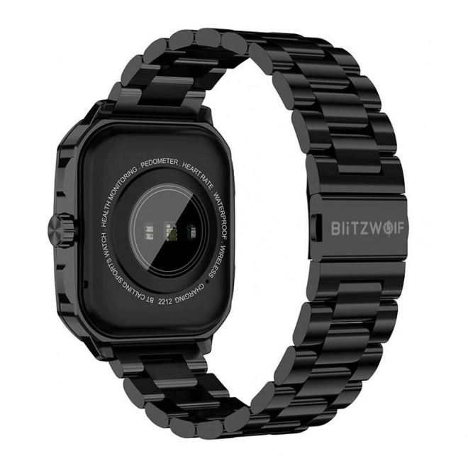 Montre intelligente Blitzwolf BW-GTC3 (noir/acier noir)