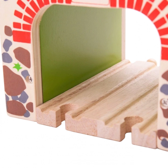 Bigjigs Rail Tunnel ferroviaire double