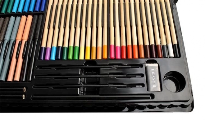 Ensemble de peinture et de dessin dans une mallette 288 pièces