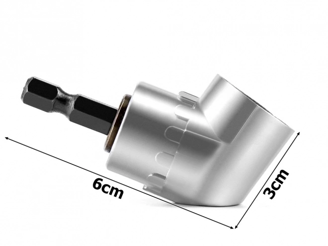 Adaptateur angulaire pour visseuse avec poignée hexagonale