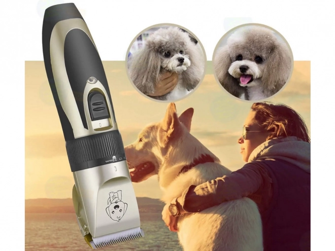 Ensemble de ciseaux pour couper les chiens