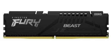 Mémoire Kingston Fury Beast DDR5 128GB (4x32GB) 5600 CL40 noir