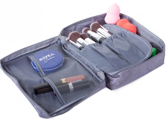 Organisateur de voyage pour cosmétiques couleur grise