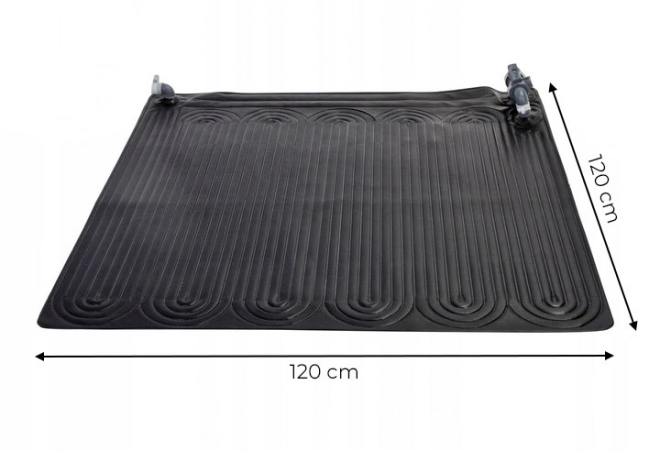 Tapis chauffant solaire pour l'eau de la piscine